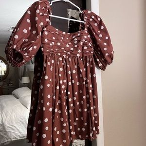 Abercrombie peplum dress